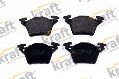 KRAFT AUTOMOTIVE 6011098 -  Комплект тормозных колодок, дисковый тормоз